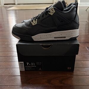 Jordan Retro Black and Gray Sneakers